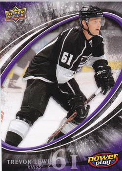 #339 Trevor Lewis - Los Angeles Kings - 2008-09 Upper Deck Power Play Box Set Hockey