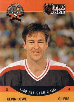 #339 Kevin Lowe - Edmonton Oilers - 1990-91 Pro Set Hockey