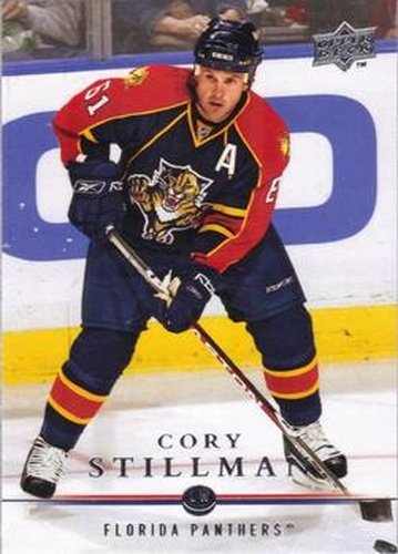 #339 Cory Stillman - Florida Panthers - 2008-09 Upper Deck Hockey