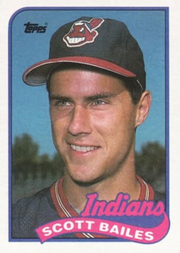 #339 Scott Bailes - Cleveland Indians - 1989 Topps Baseball