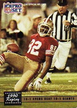#333 John Taylor - San Francisco 49ers - 1991 Pro Set Football