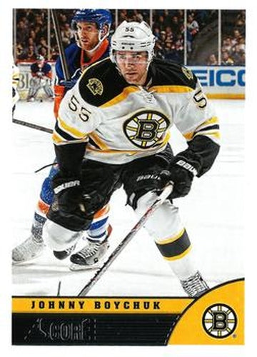 #33 Johnny Boychuk - Boston Bruins - 2013-14 Score Hockey