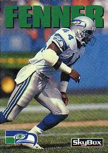 #33 Derrick Fenner - Seattle Seahawks - 1992 SkyBox Impact Football