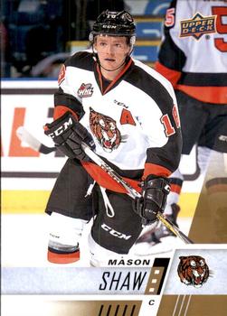 #33 Mason Shaw - Medicine Hat Tigers - 2017-18 Upper Deck CHL Hockey
