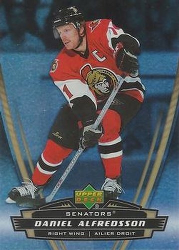 #33 Daniel Alfredsson - Ottawa Senators - 2006-07 Upper Deck McDonald's Hockey
