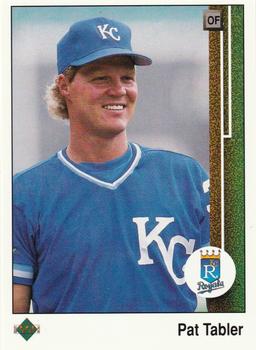 #233 Pat Tabler - Kansas City Royals - 1989 Upper Deck Baseball