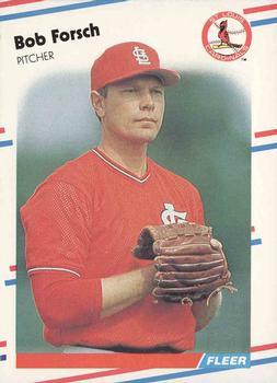 #33 Bob Forsch - St. Louis Cardinals - 1988 Fleer Baseball