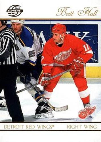 #33 Brett Hull - Detroit Red Wings - 2003-04 Pacific Supreme Hockey