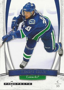#33 Henrik Sedin - Vancouver Canucks - 2007-08 Fleer Hot Prospects Hockey