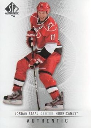 #33 Jordan Staal - Carolina Hurricanes - 2012-13 SP Authentic Hockey