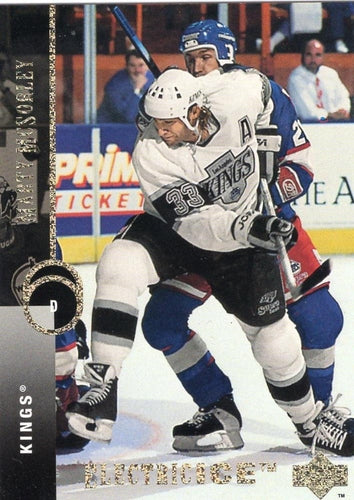 #33 Marty McSorley - Los Angeles Kings - 1994-95 Upper Deck Hockey - Electric Ice