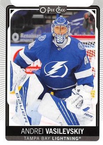 #33 Andrei Vasilevskiy - Tampa Bay Lightning - 2021-22 O-Pee-Chee Hockey
