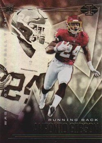 #33 Antonio Gibson - Washington Football Team - 2020 Panini Illusions Football