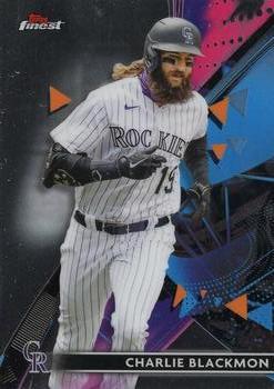 #33 Charlie Blackmon - Colorado Rockies - 2021 Finest Baseball