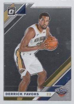 #33 Derrick Favors - New Orleans Pelicans - 2019-20 Donruss Optic Basketball