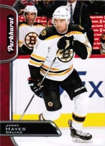 #33 Jimmy Hayes - Boston Bruins - 2016-17 Parkhurst - Red Hockey