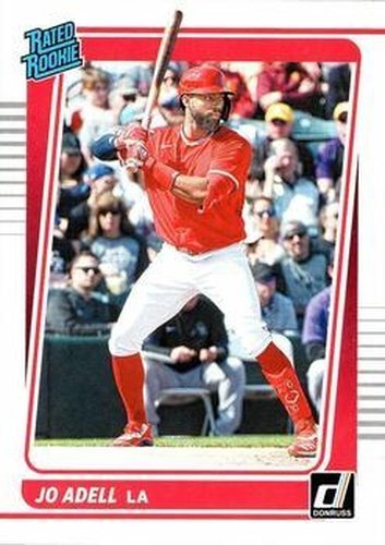 #33 Jo Adell - Los Angeles Angels - 2021 Donruss Baseball