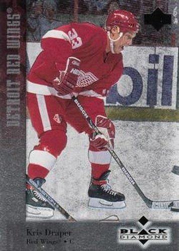 #33 Kris Draper - Detroit Red Wings - 1996-97 Upper Deck Black Diamond Hockey