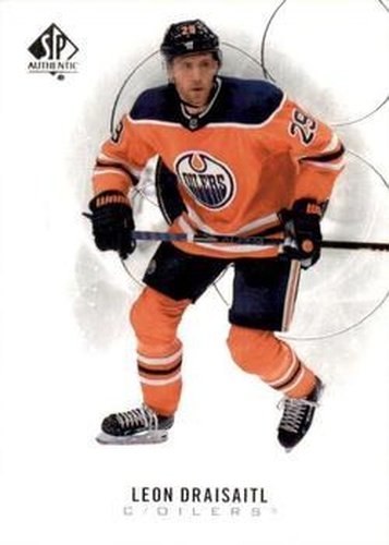 #33 Leon Draisaitl - Edmonton Oilers - 2020-21 SP Authentic Hockey
