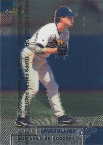 #33 Mark Grudzielanek - Los Angeles Dodgers - 1999 Finest Baseball
