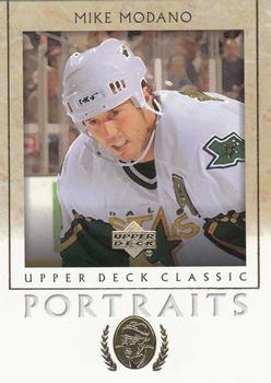 #33 Mike Modano - Dallas Stars - 2002-03 Upper Deck Classic Portraits Hockey