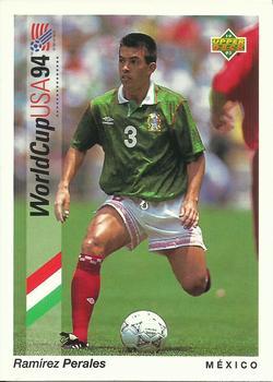 #33 Ramirez Perales - Mexico - 1993 Upper Deck World Cup Preview English/Spanish Soccer