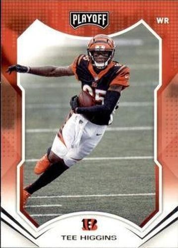 #33 Tee Higgins - Cincinnati Bengals - 2021 Panini Playoff Football