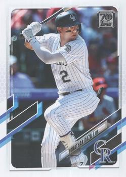 #33 Yonathan Daza - Colorado Rockies - 2021 Topps Baseball