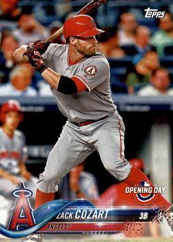 #33 Zack Cozart - Los Angeles Angels - 2018 Topps Opening Day Baseball