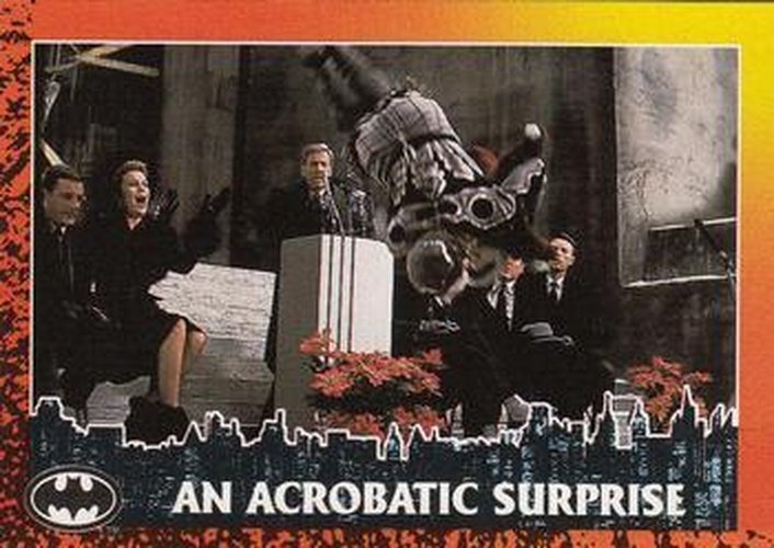 #33 An Acrobatic Surprise - 1992 Topps Batman Returns