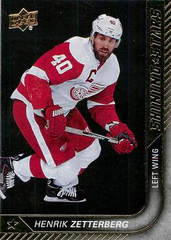 #SS-33 Henrik Zetterberg - Detroit Red Wings - 2015-16 Upper Deck Hockey - Shining Stars