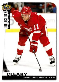 #33 Daniel Cleary - Detroit Red Wings - 2008-09 Collector's Choice Hockey