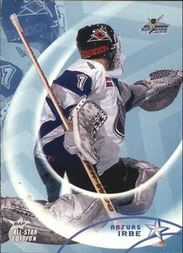 #33 Arturs Irbe - Carolina Hurricanes - 2002-03 Be a Player All-Star Edition Hockey