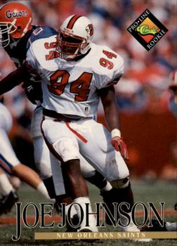 #340 Joe Johnson - New Orleans Saints - 1994 Pro Line Live Football
