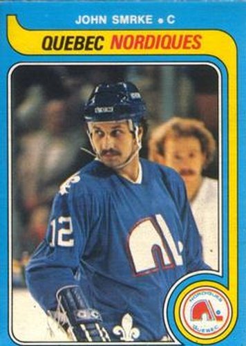 #340 John Smrke - Quebec Nordiques - 1979-80 O-Pee-Chee Hockey