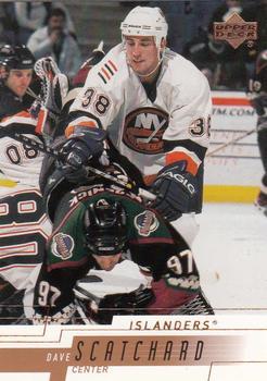 #340 Dave Scatchard - New York Islanders - 2000-01 Upper Deck Hockey