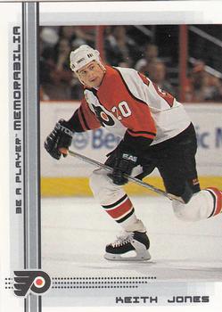 #340 Keith Jones - Philadelphia Flyers - 2000-01 Be a Player Memorabilia Hockey