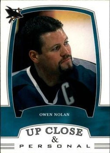 #340 Owen Nolan - San Jose Sharks - 2002-03 Be a Player First Edition Hockey