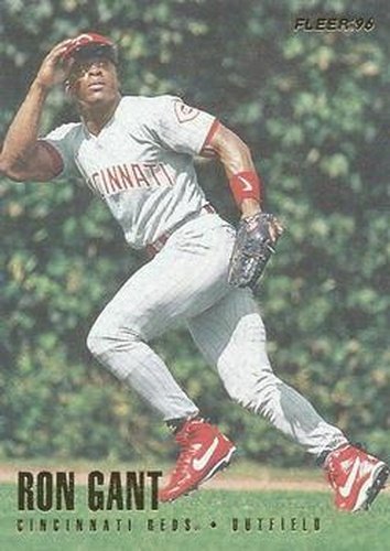 #340 Ron Gant - Cincinnati Reds - 1996 Fleer Baseball