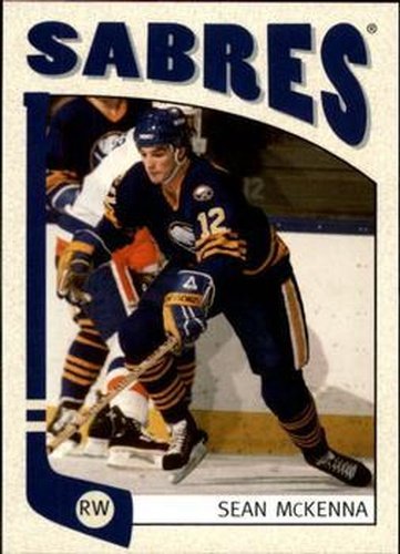 #340 Sean McKenna - Buffalo Sabres - 2004-05 In The Game Franchises US East Hockey