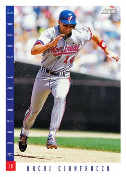 #340 Archi Cianfrocco - Montreal Expos - 1993 Score Baseball