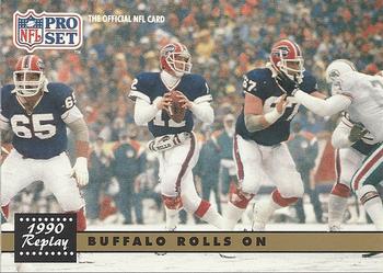 #341 Jim Kelly - Buffalo Bills - 1991 Pro Set Football