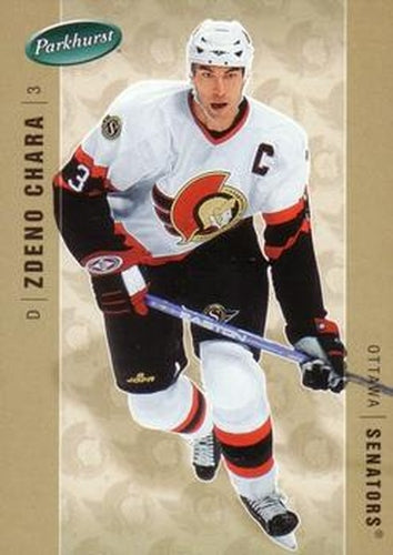 #341 Zdeno Chara - Ottawa Senators - 2005-06 Parkhurst Hockey
