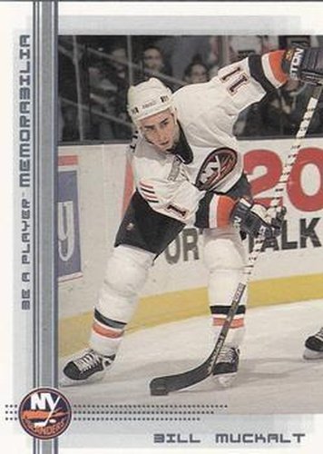 #341 Bill Muckalt - New York Islanders - 2000-01 Be a Player Memorabilia Hockey