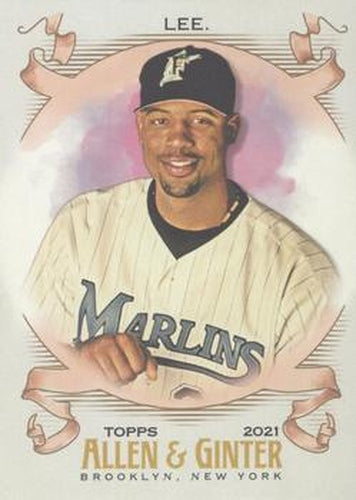 #341 Derrek Lee - Florida Marlins - 2021 Topps Allen & Ginter Baseball