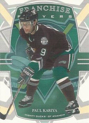 #341 Paul Kariya - Anaheim Mighty Ducks - 2002-03 Be a Player First Edition Hockey
