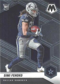 #341 Simi Fehoko - Dallas Cowboys - 2021 Panini Mosaic Football