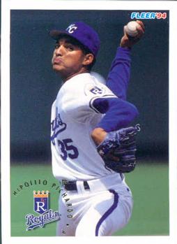 #171 Hipolito Pichardo - Kansas City Royals - 1994 Fleer Baseball