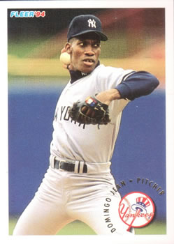 #233 Domingo Jean - New York Yankees - 1994 Fleer Baseball