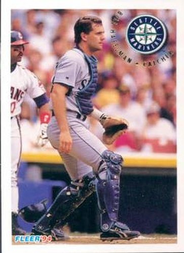 #288 Bill Haselman - Seattle Mariners - 1994 Fleer Baseball